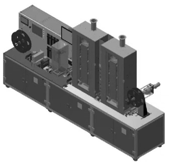 连续式（卷式）NC膜划膜机 Reel to reel | Dispensing reagent lines machine